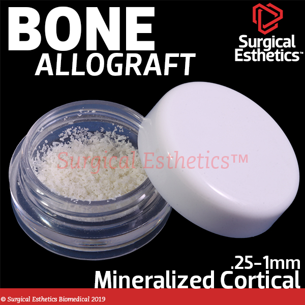Ossif-i Mineralized Cortical Bone Allograft | Surgical Esthetics | Surgical Esthetics Bone Graft