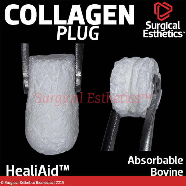 healiaid collagen plug
